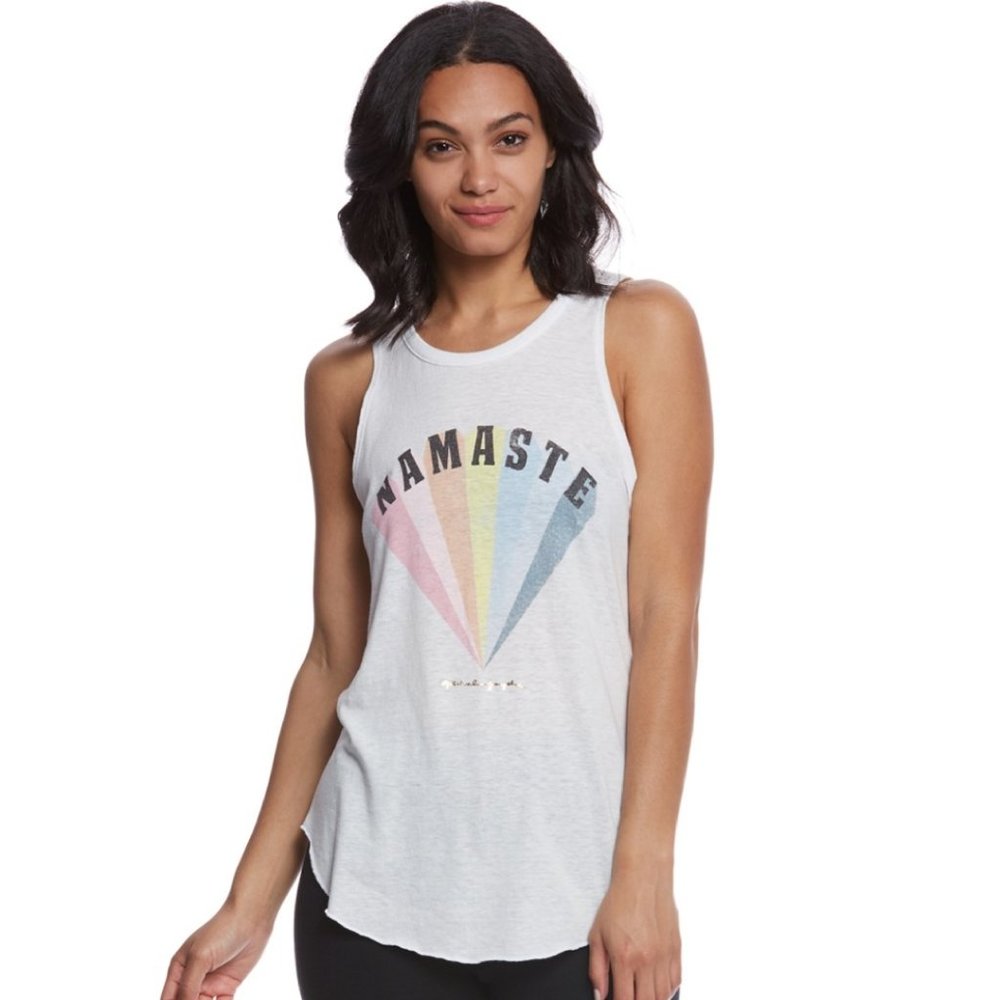 Spiritual Gangster Namaste Tank Size Small